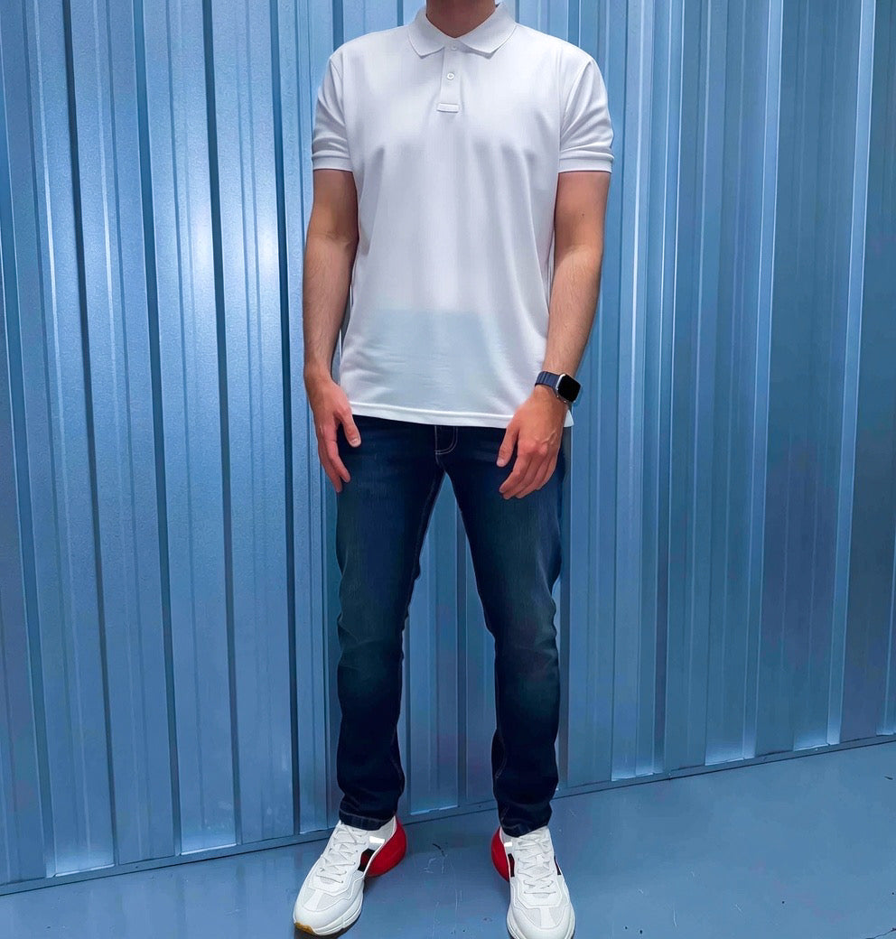 Glacier Polo - White