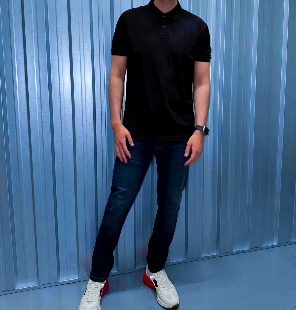 Glacier Polo - Black