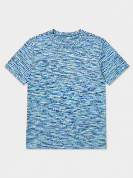 Trivium Tee - Green/Blue