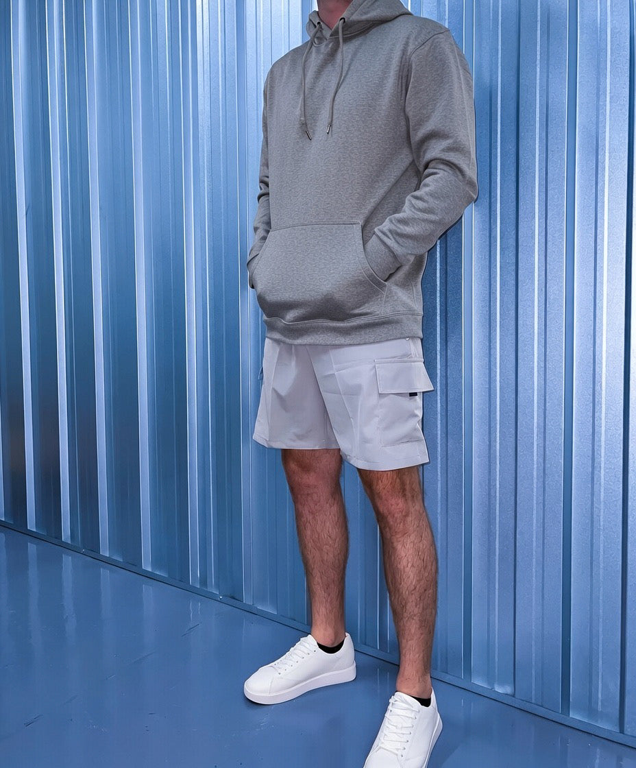 Luxe Hood - Grey Melange