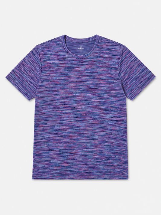 Trivium Tee - Pink/Blue