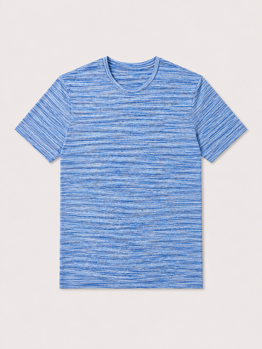 Trivium Tee - Blue/White