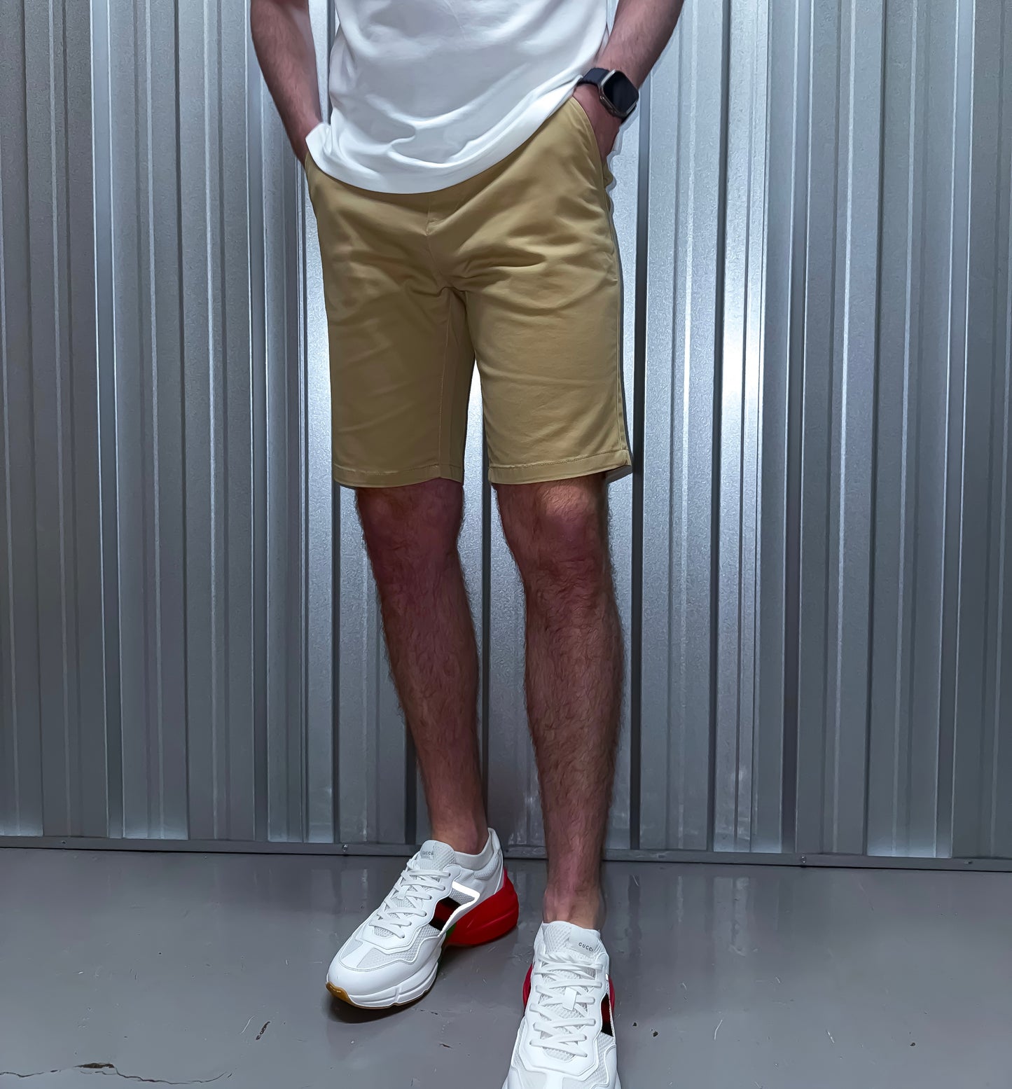 Arlo Chino Shorts - Stone