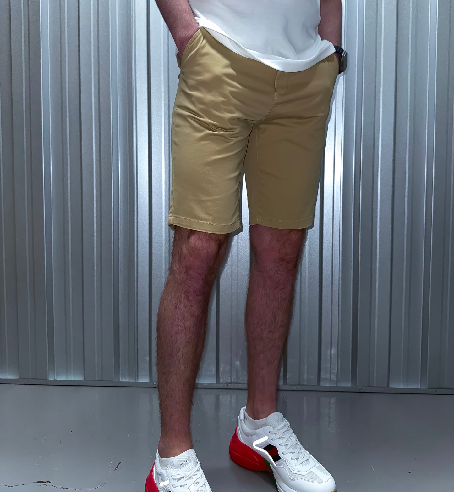 Arlo Chino Shorts - Stone