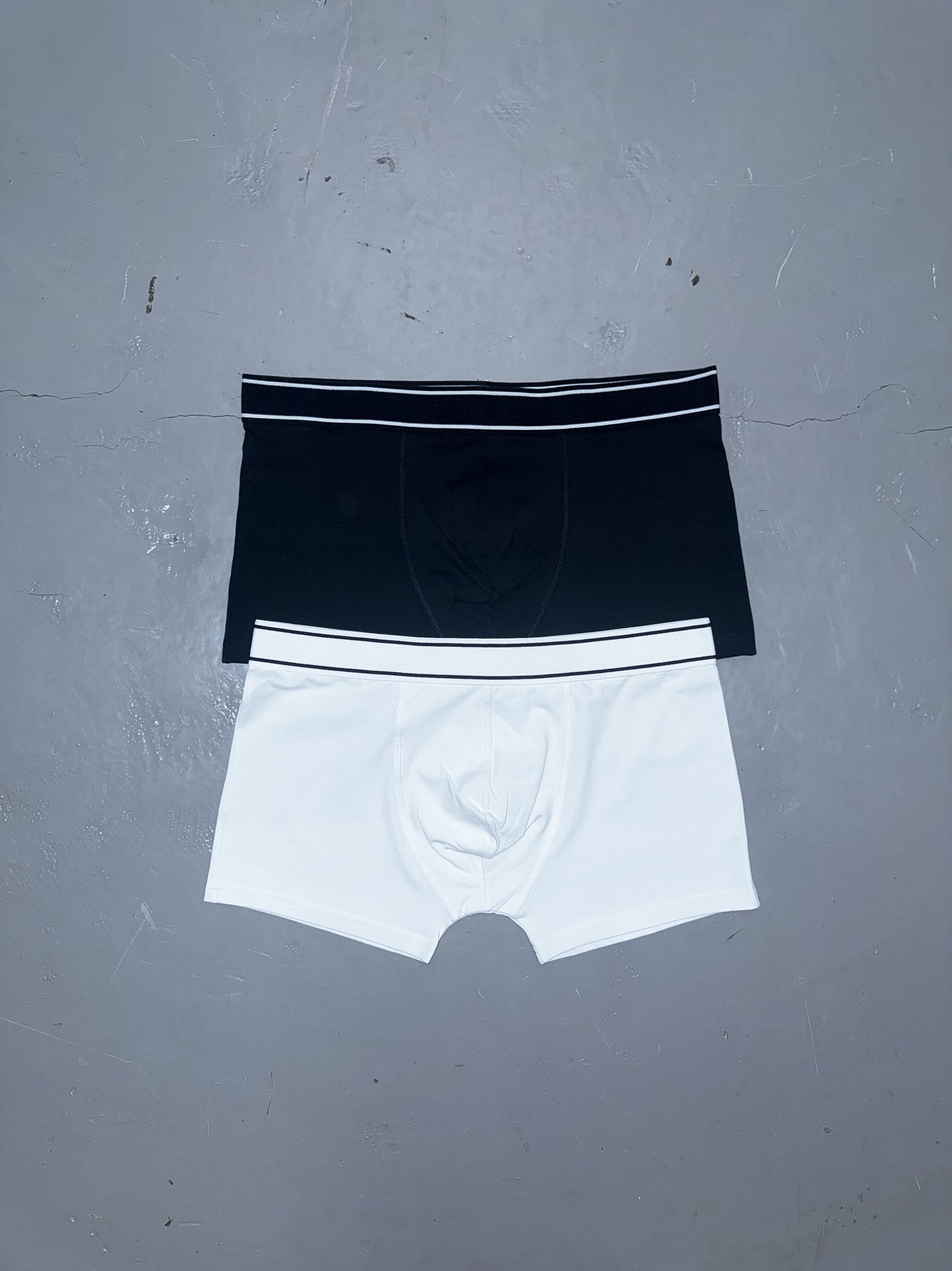 Luxury Boxer Shorts - Black & White (Single or Multi-packs)