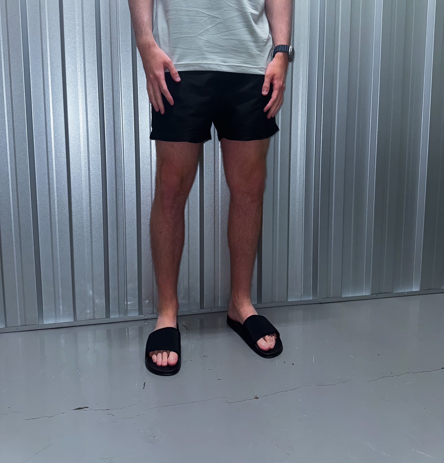 Beach Swim Shorts - Black