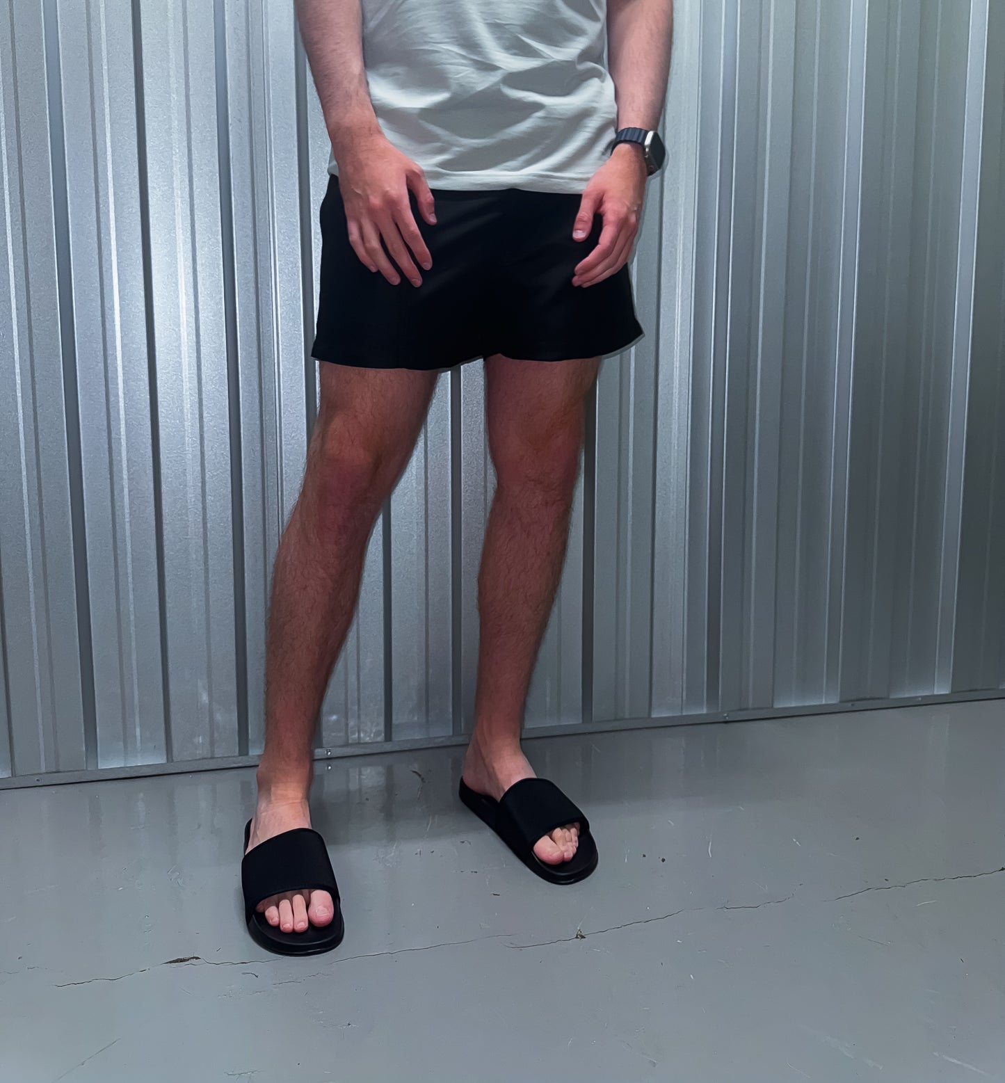 Beach Swim Shorts - Black