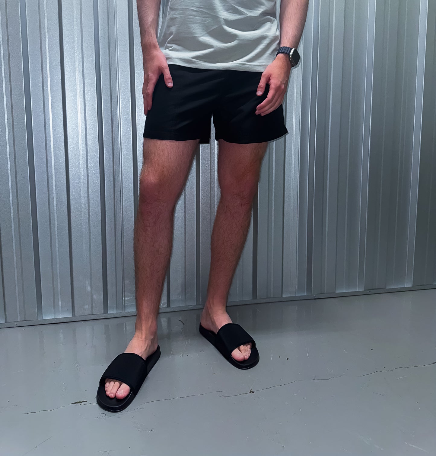 Beach Swim Shorts - Black