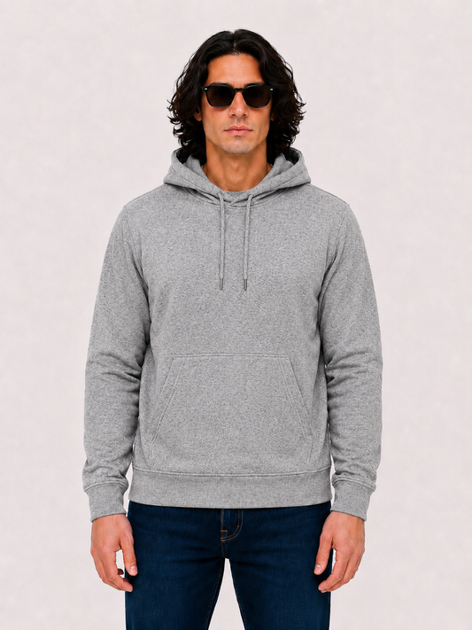 Luxe Hood - Grey Melange