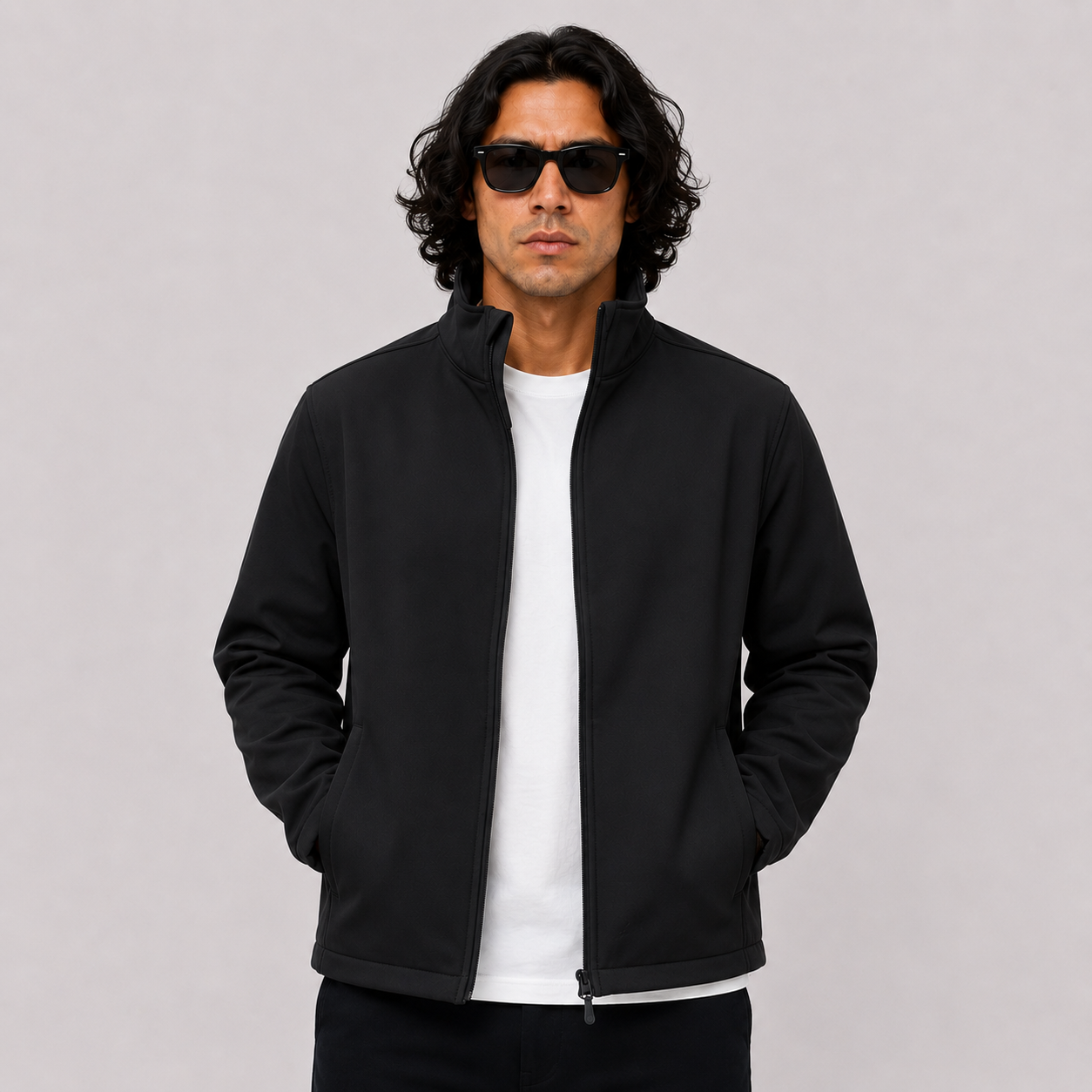 Soft Shell Ascend Jacket - Black
