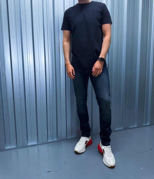 Essential Slim-Fit Tee - Navy