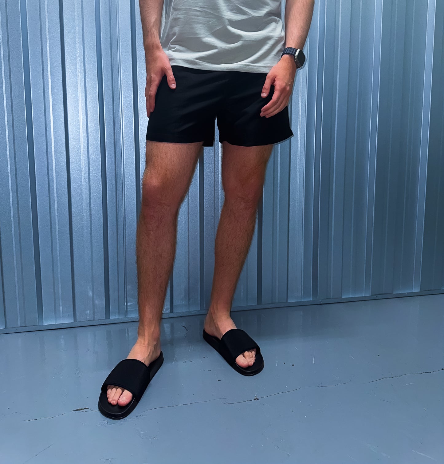 Beach Swim Shorts - Black