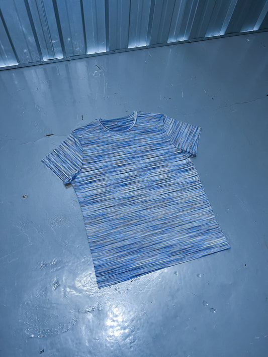 Trivium Tee - Blue/White