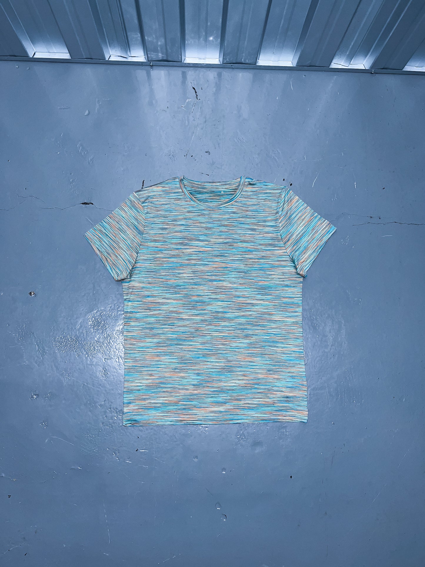 Trivium Tee - Orange/Green