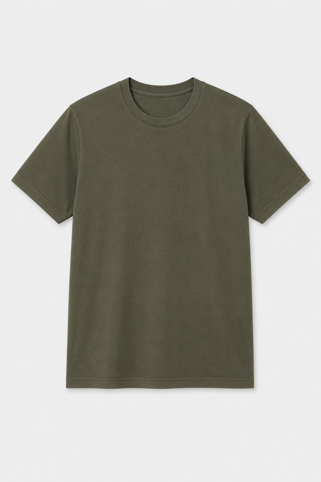 Essential Slim-Fit Tee - Olive