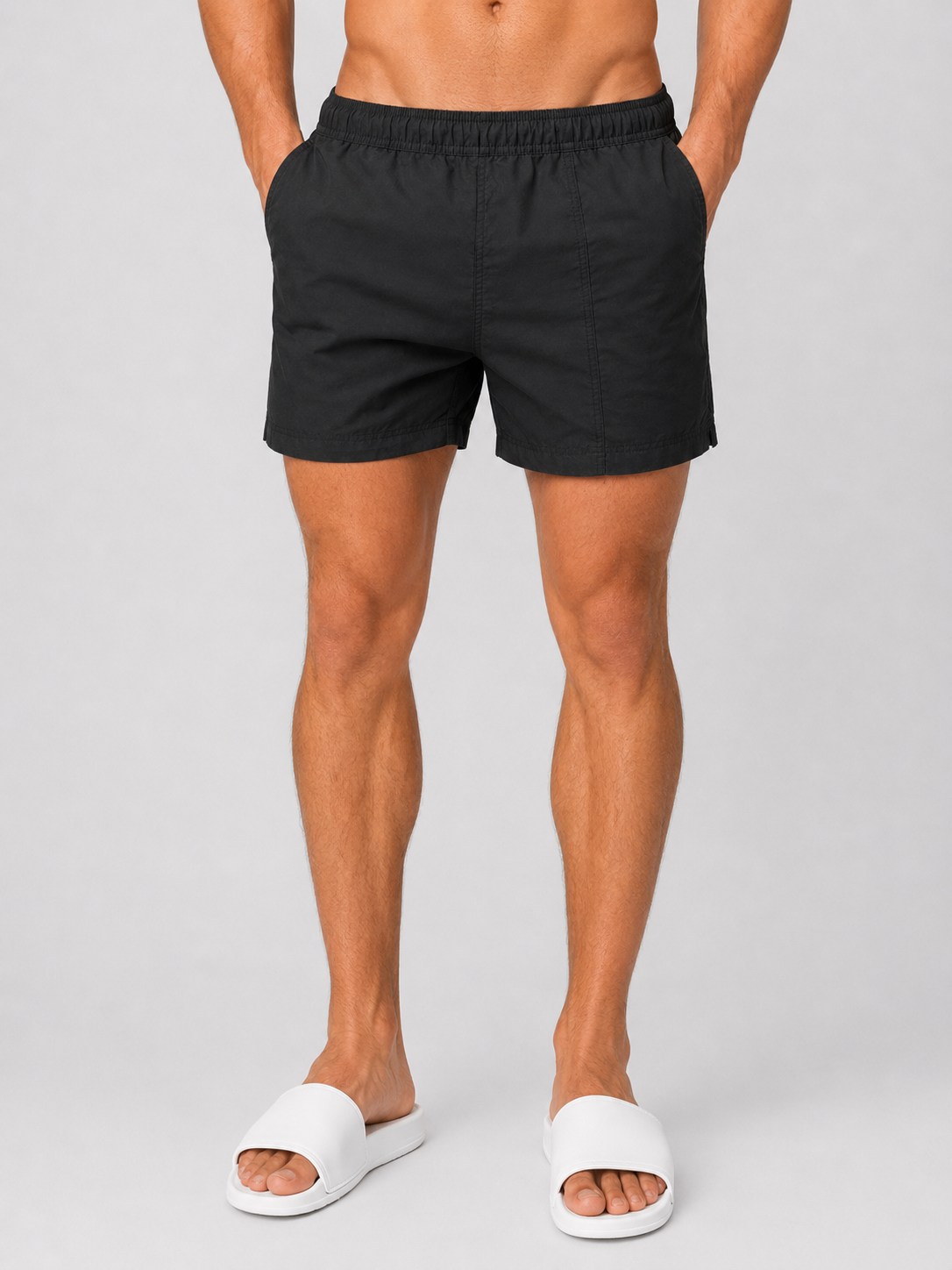 Beach Swim Shorts - Black
