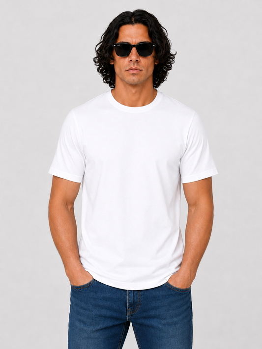 Essential Slim-Fit Tee - White