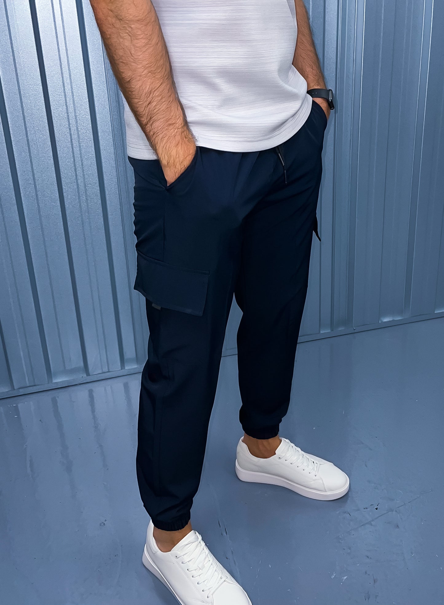 Utility Cargo Bottoms - Navy