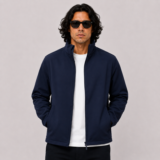 Soft Shell Ascend Jacket - Navy