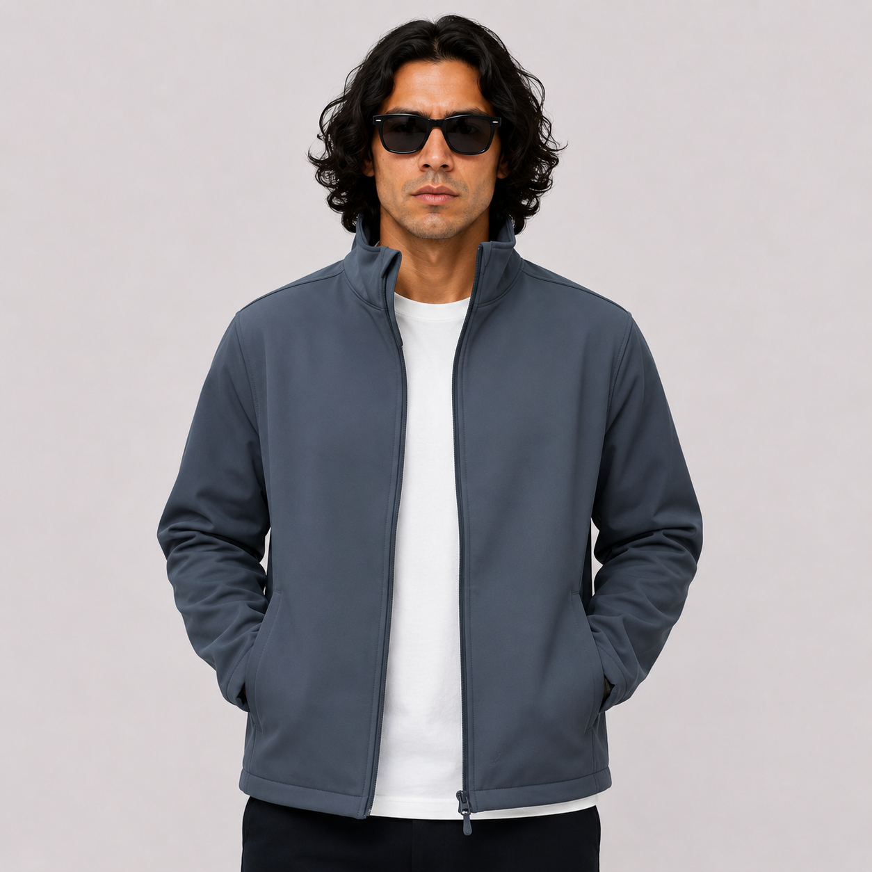 Soft Shell Ascend Jacket - Grey