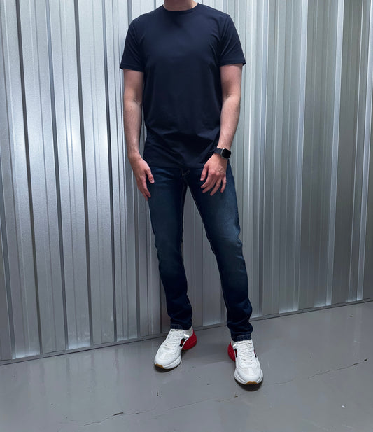 Essential Slim-Fit Tee - Navy