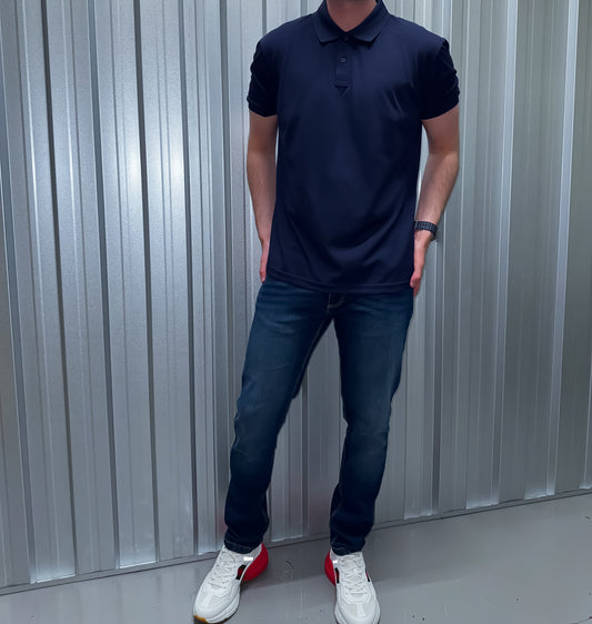 Glacier Polo - Navy