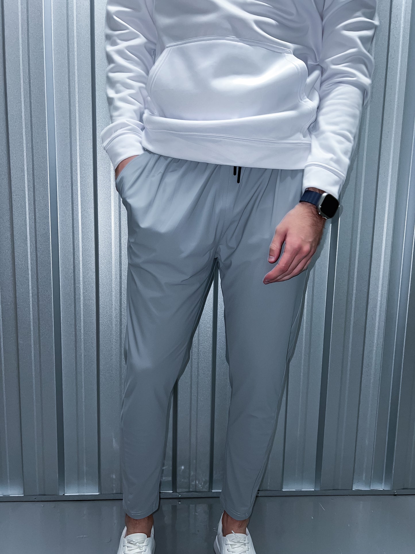 Technical Track Pants - Grey