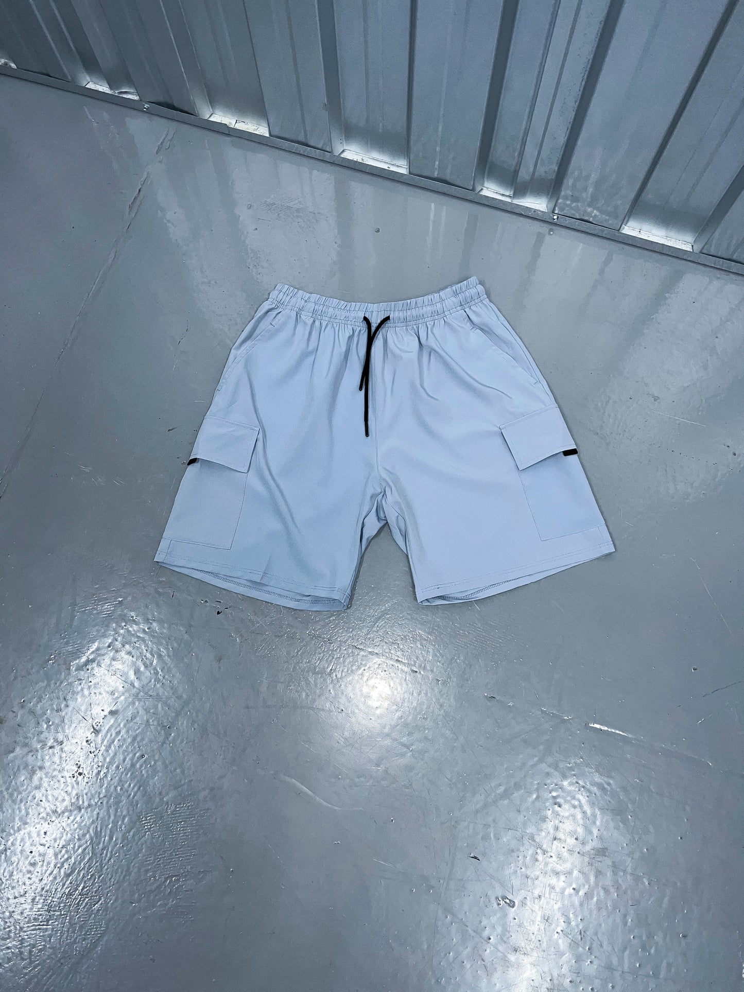 Utility Cargo Shorts - Steel Grey